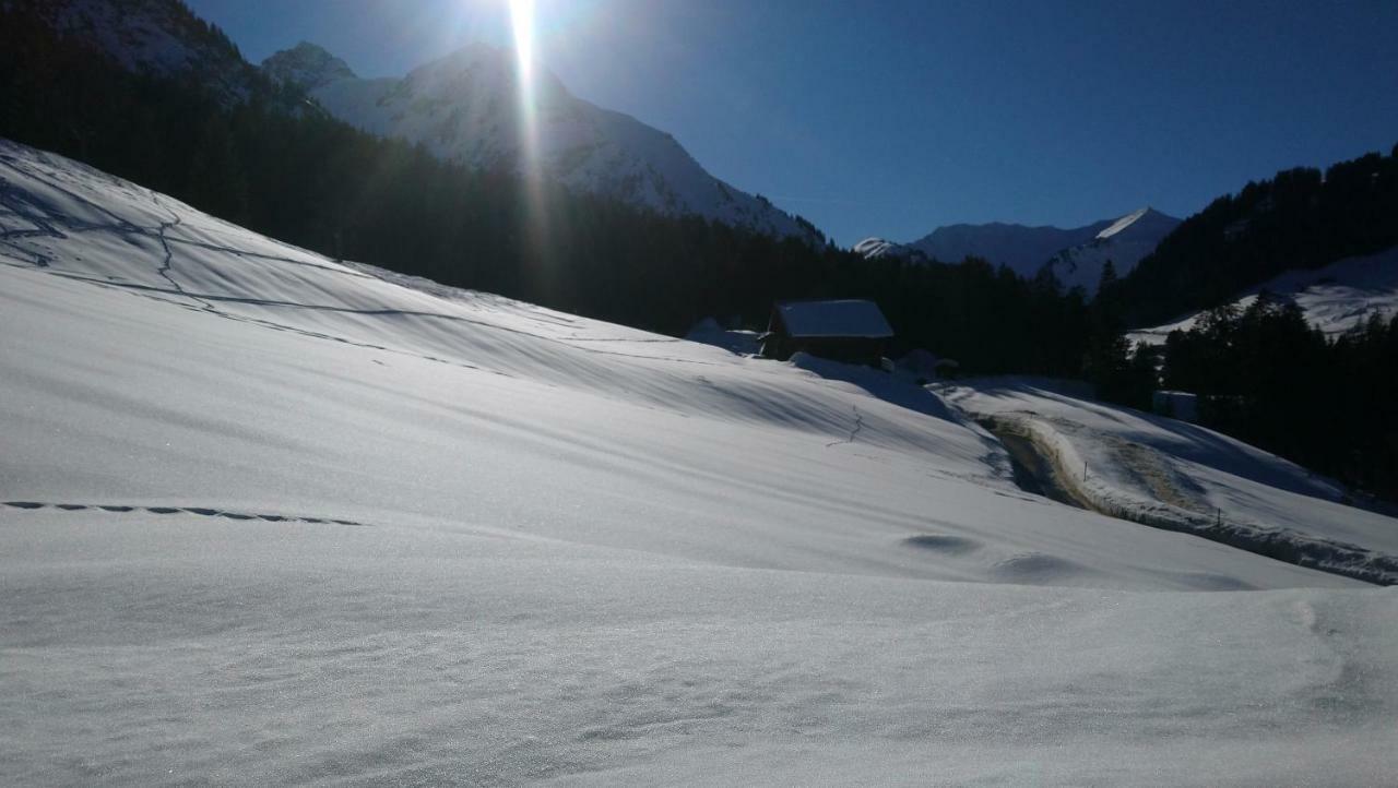 Vila Ferienhaus Schwendle Mittelberg Exteriér fotografie